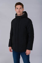 Parka con capucha y forro de pelo sintético Jerem, bolsillo de pecho