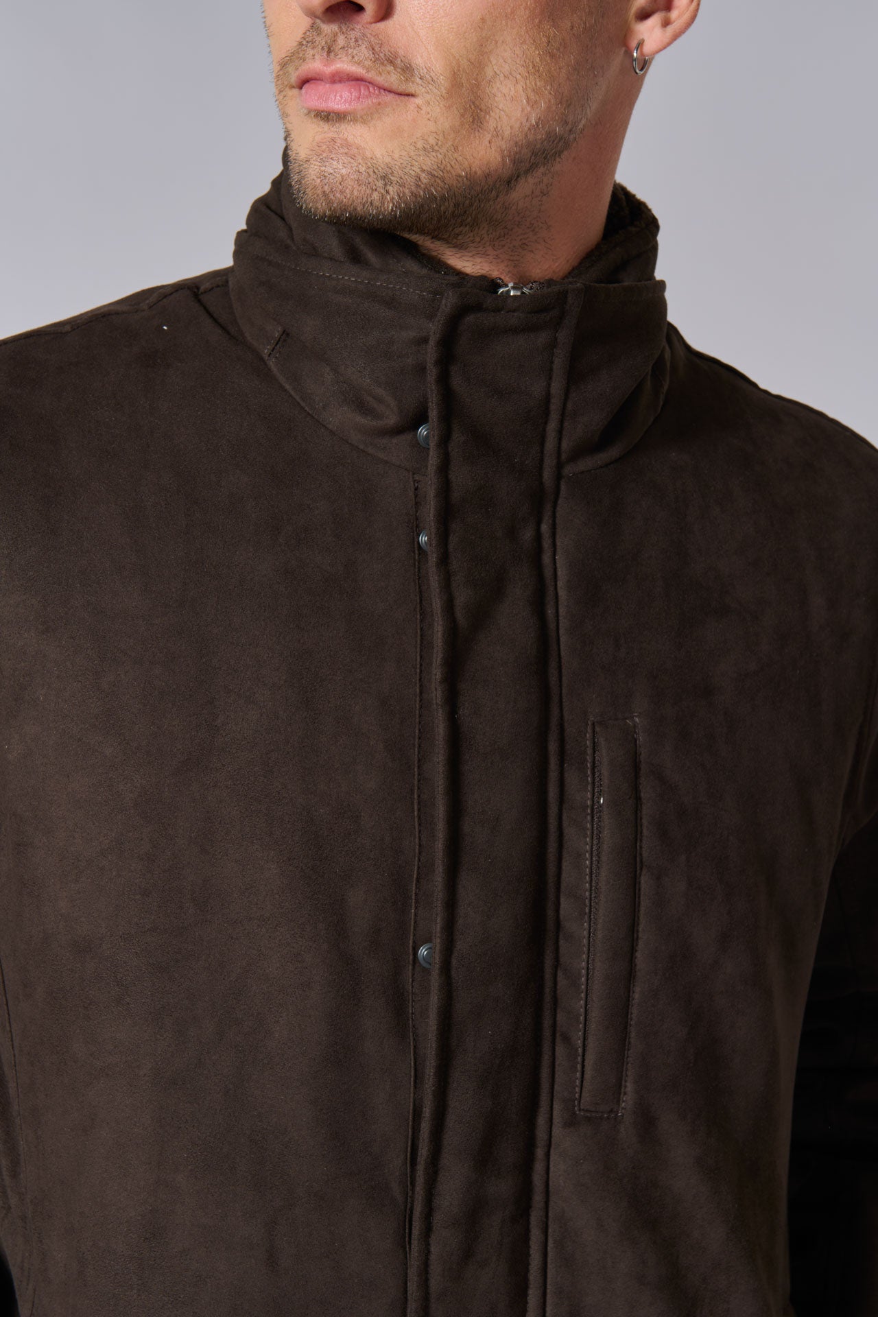 Parka classique avec col amovible Jerem, poche poitrine vue 3
