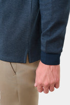Long-sleeved polo shirt, Jerem Batti jacquard knit, polo collar