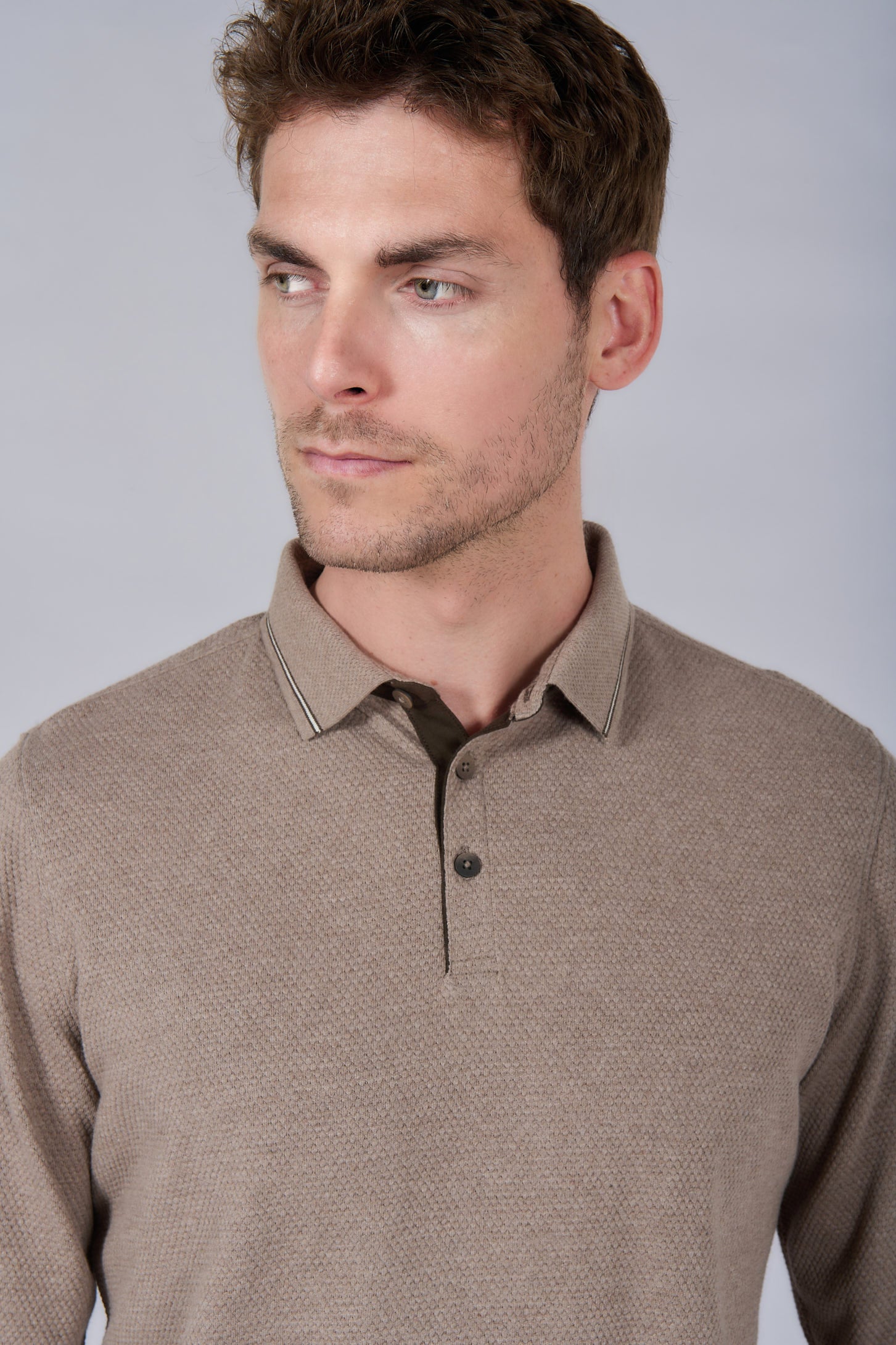 Polo sully texturé col classique Jerem vue 13