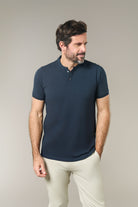 Polo curos Jerem, col mao, manches courtes