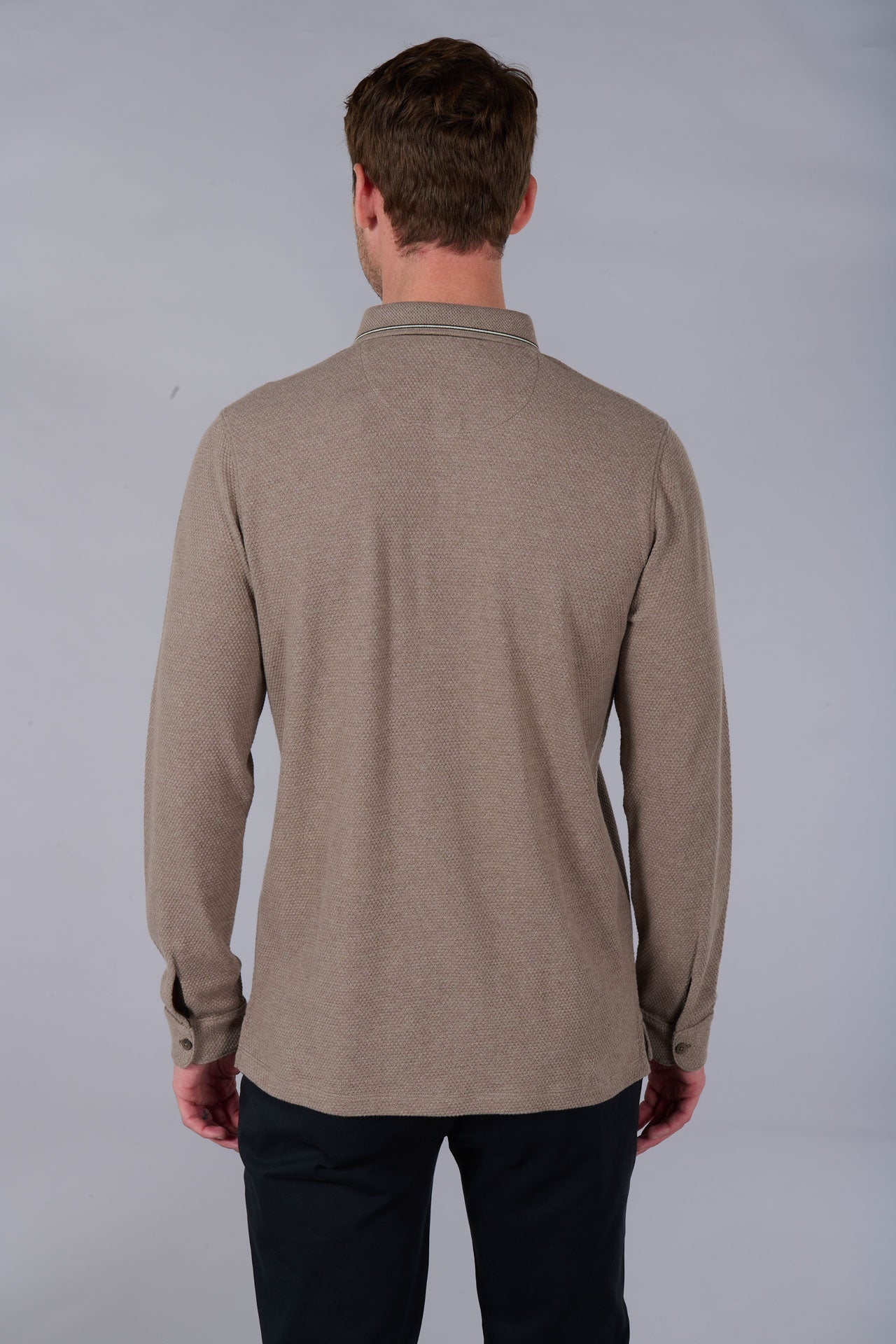 Polo sully texturé col classique Jerem vue 10