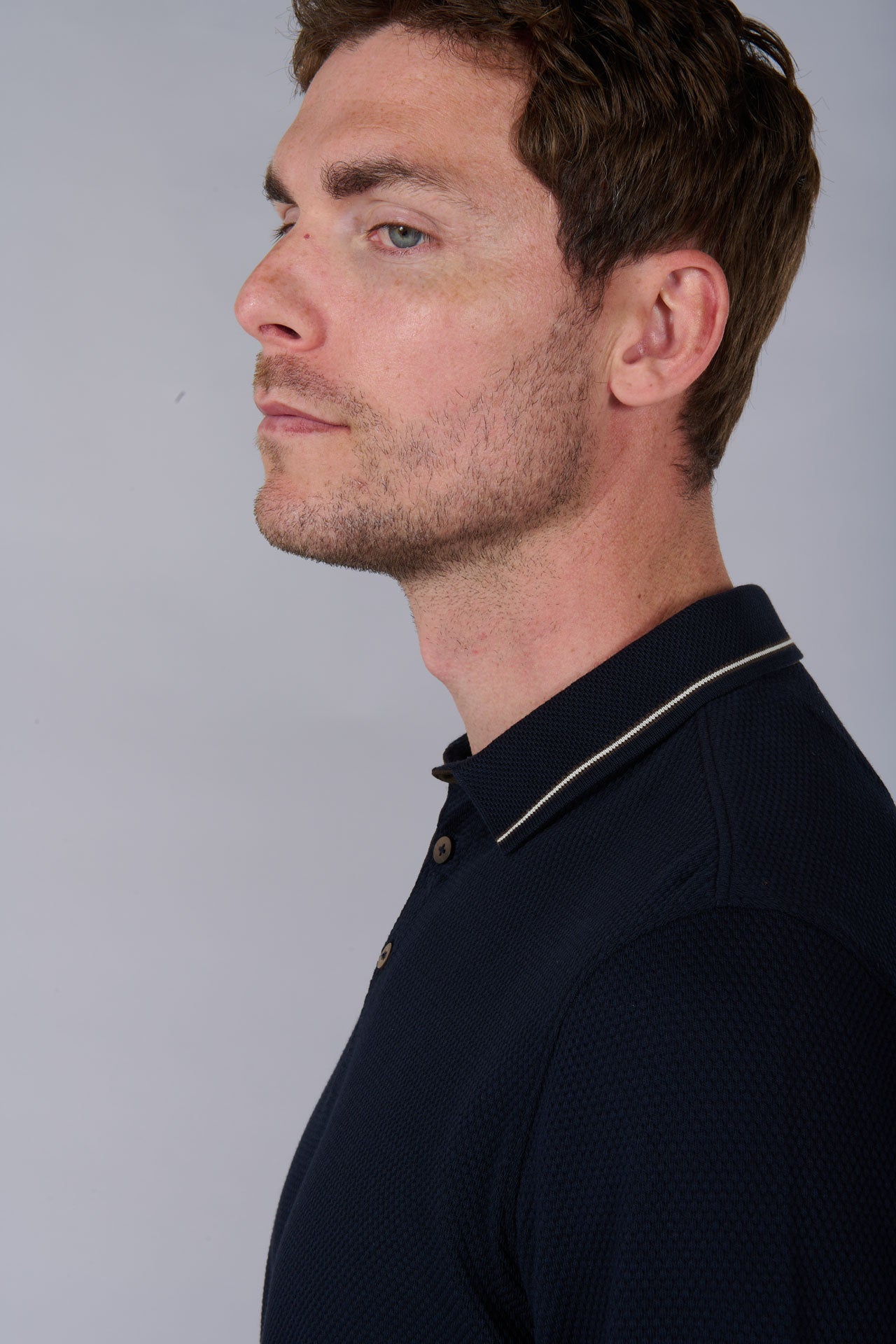 Polo sully texturé col classique Jerem vue 8