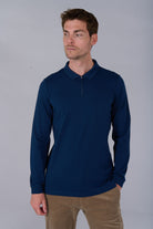Brezy slim fit 100% cotton polo by Jerem, classic collar
