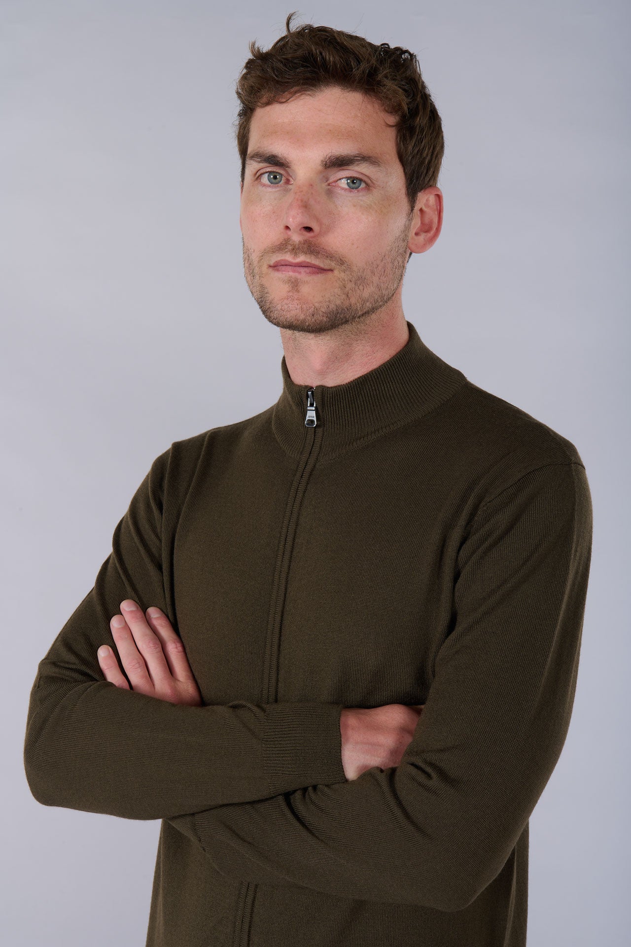 Gilet col montant zippé zagram Jerem vue 6