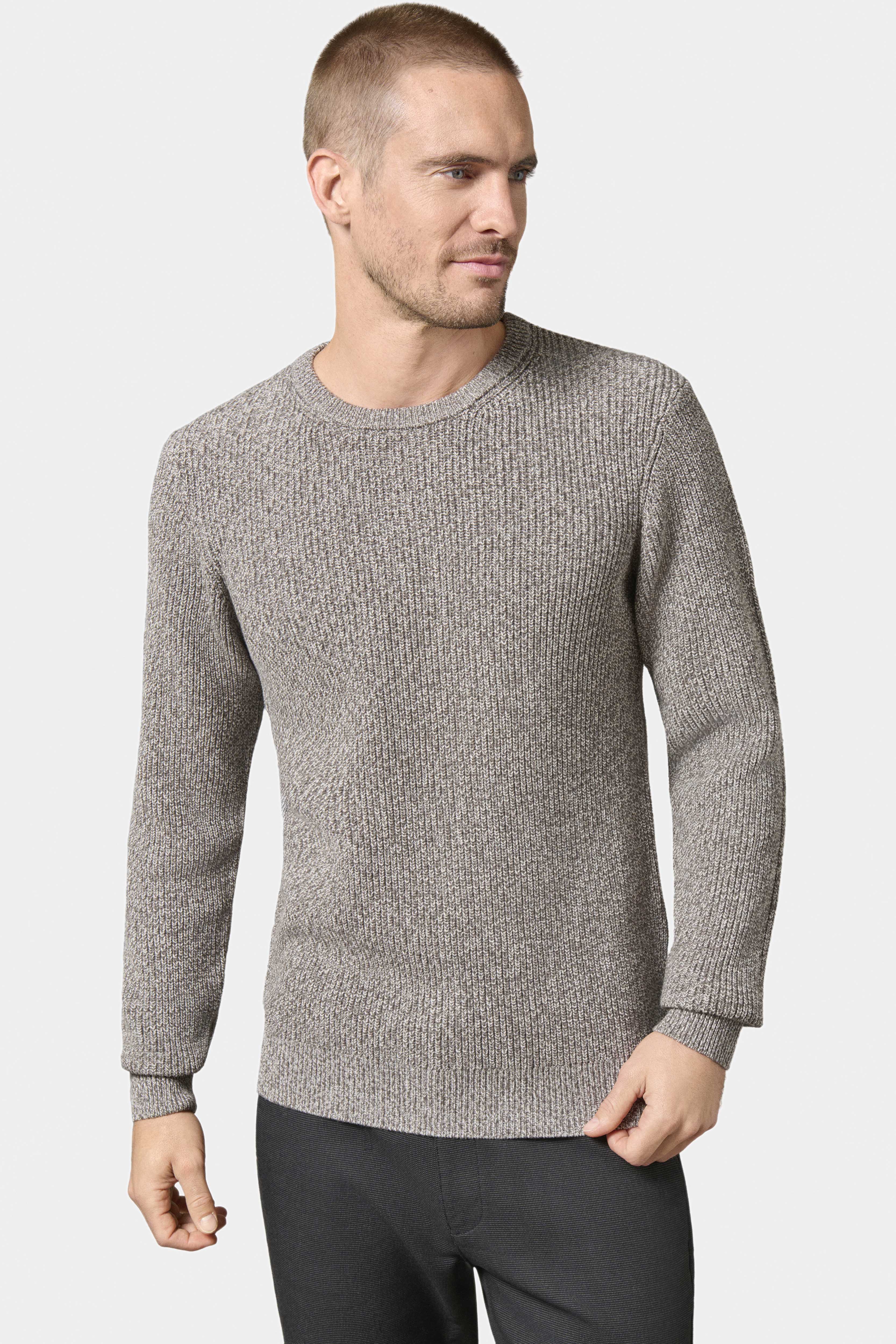 Maille mélangée Marci — Pull col rond Jerem