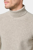 Pull col roulé en cashmere mélangé Yotta, Jerem