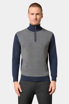 Jersey de cuello camionero de jacquard Dusse Jerem