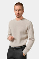 Pull col rond en maille vanisée Valma Jerem