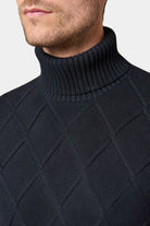 Pull col roulé, maille torsadée Corvi Jerem vue 6