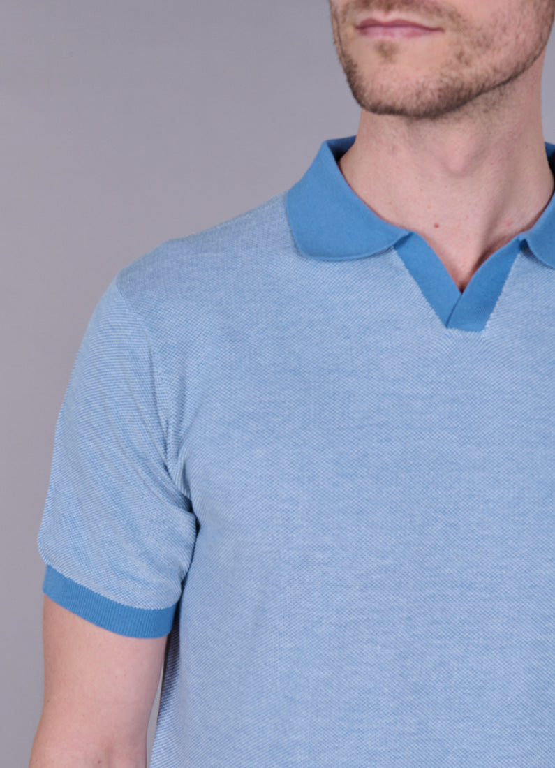 Pull manche courte col polo ouvert antik Jerem, manches courtes, col polo vue 8