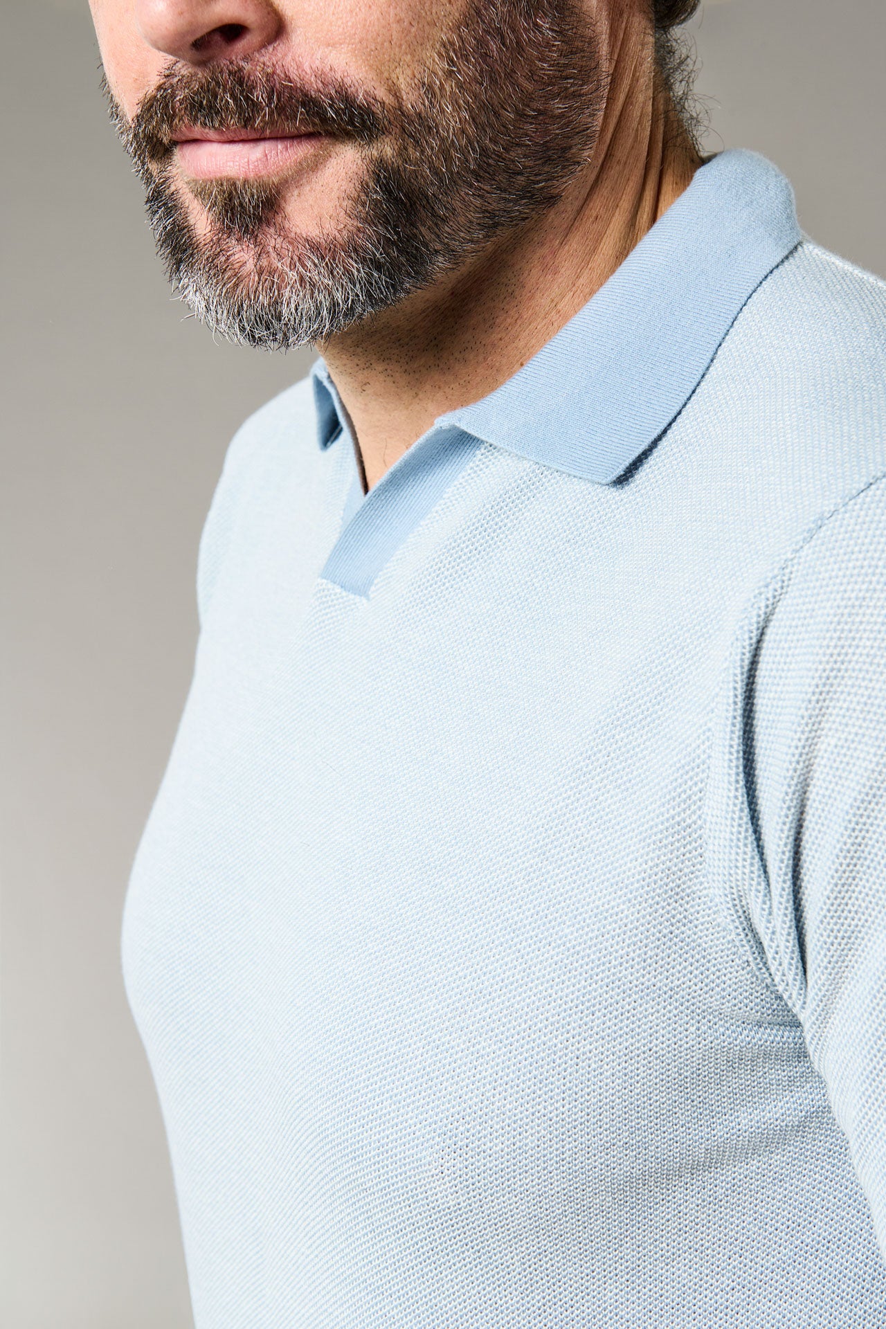 Pull manche courte col polo ouvert antik Jerem, manches courtes, col polo vue 14