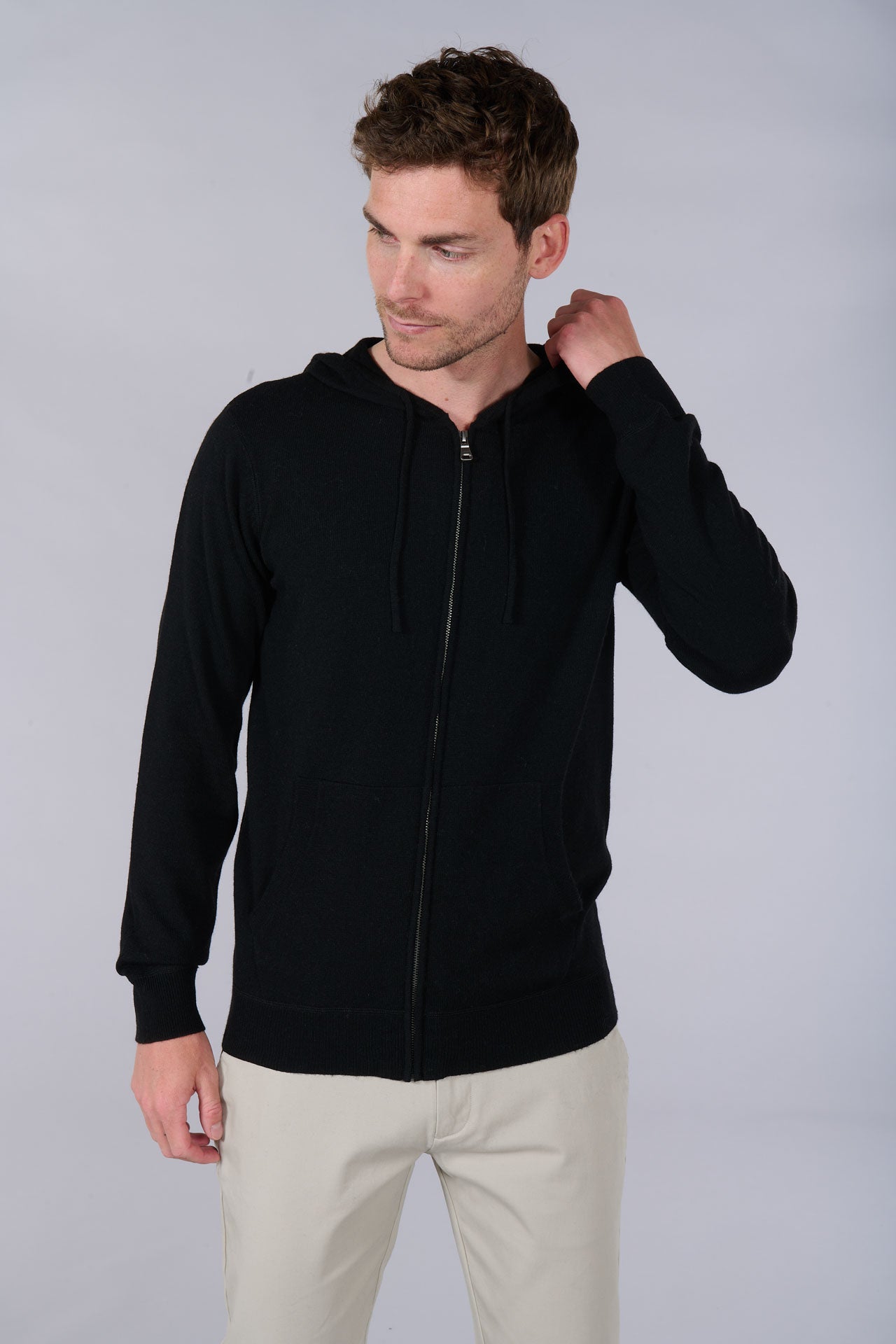 Gilet capuche capot Jerem vue 2