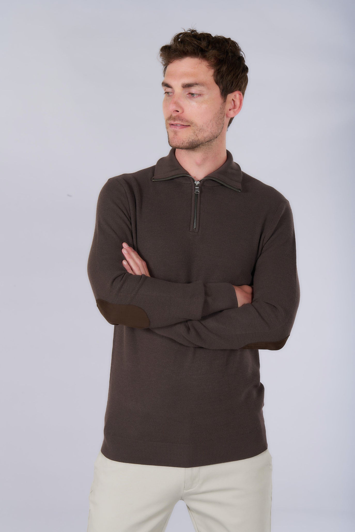 Pull col montant zippé zunlow Jerem vue 7