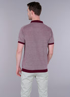 Pull manche courte col polo ouvert antik Jerem, col polo