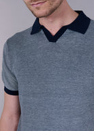 Pull manche courte col polo ouvert antik Jerem, col polo, manches courtes vue 11