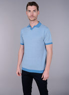 Pull manche courte col polo ouvert antik Jerem, col polo, manches courtes vue 7