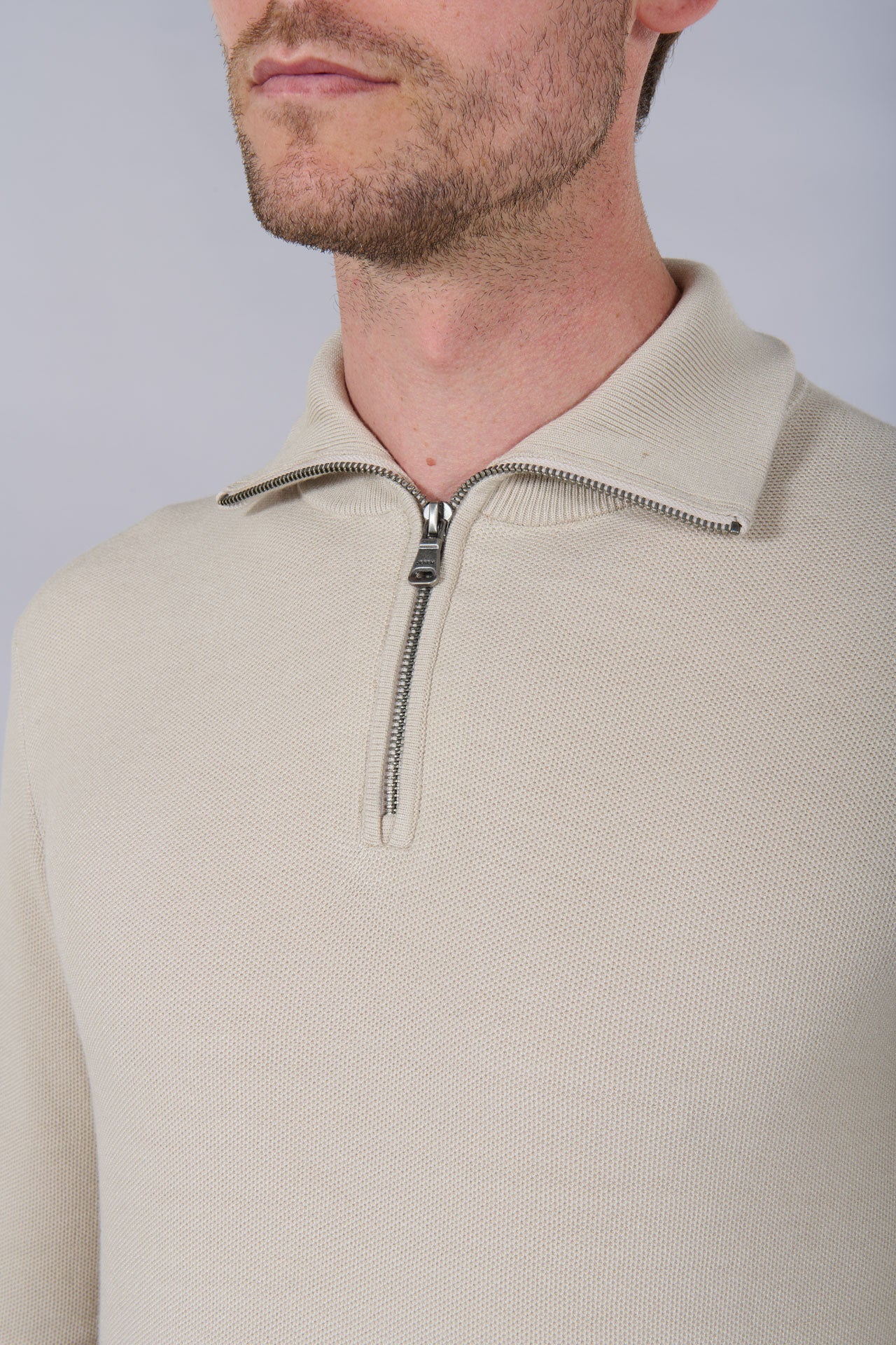 Pull col montant zippé zunlow Jerem vue 3