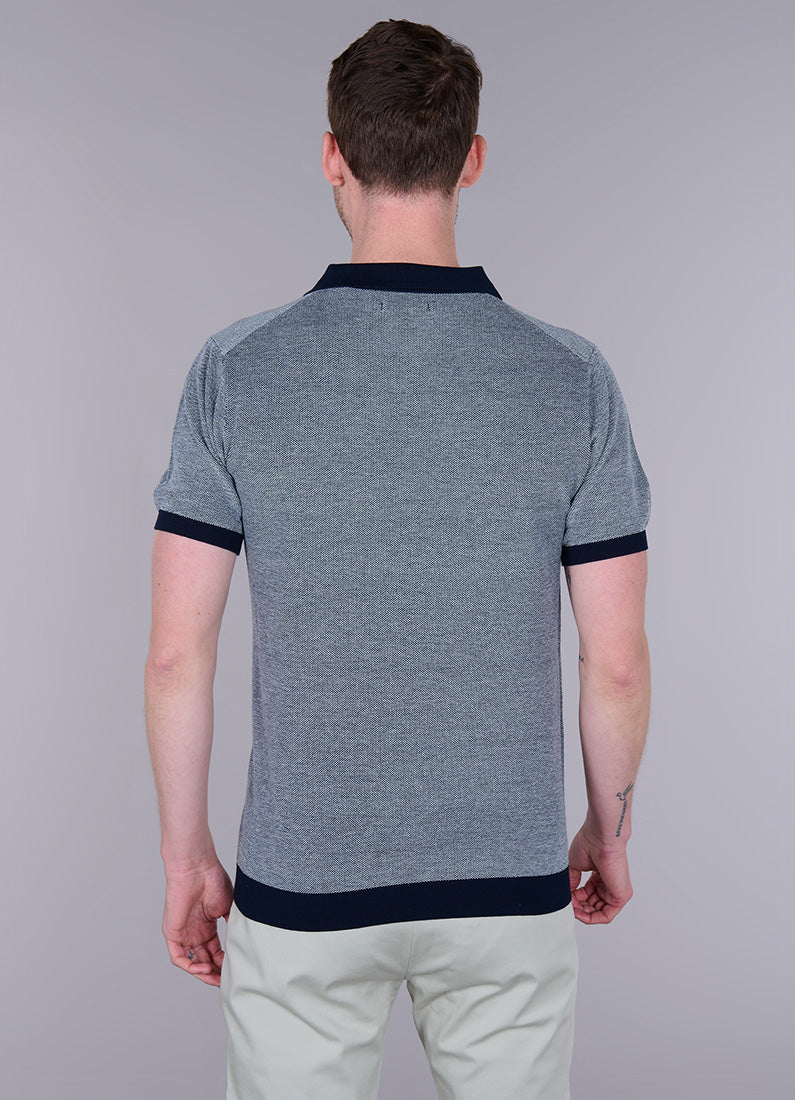Pull manche courte col polo ouvert antik Jerem, manches courtes, col polo vue 12