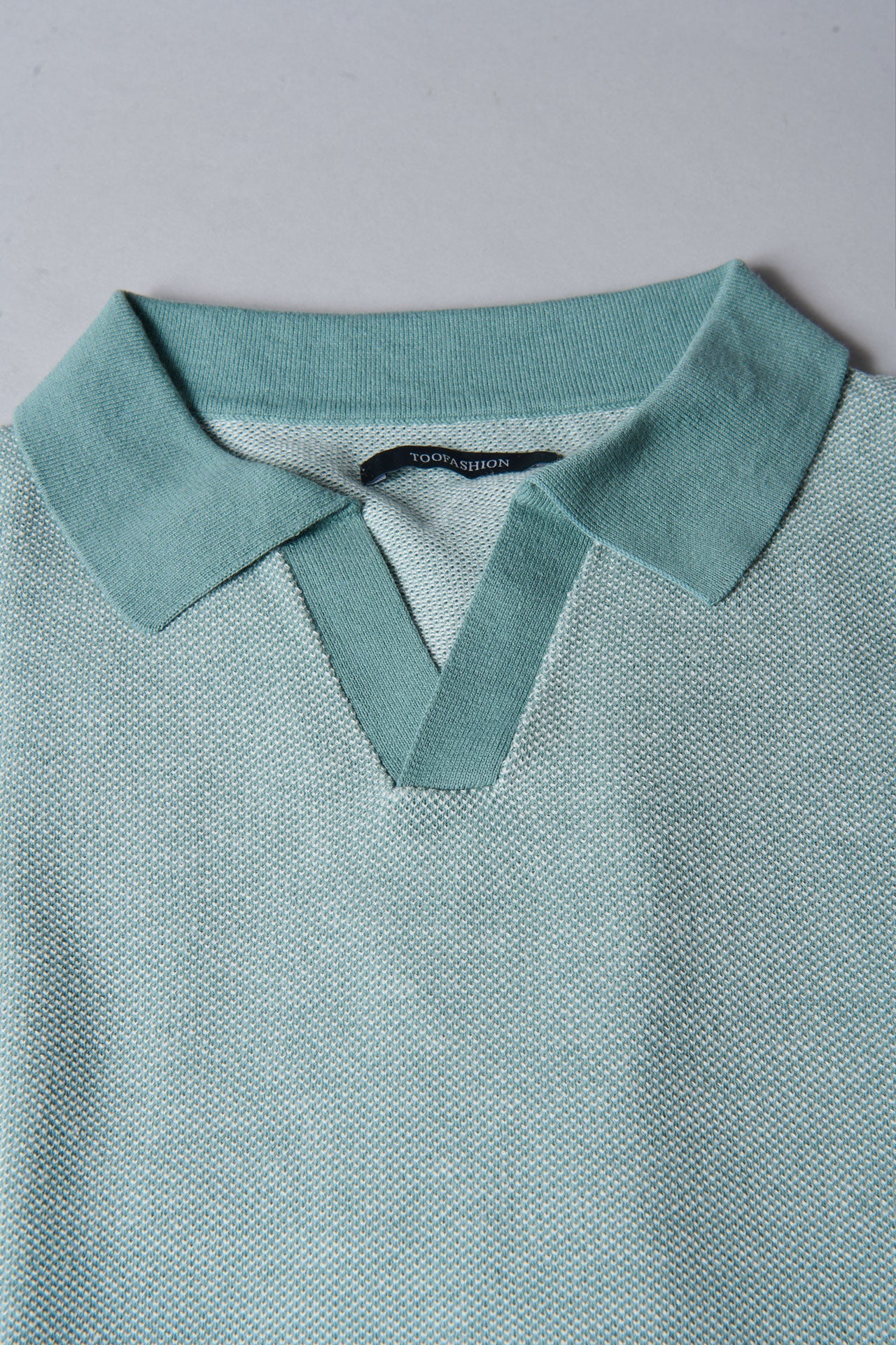 Pull manche courte col polo ouvert antik Jerem, manches courtes, col polo vue 24