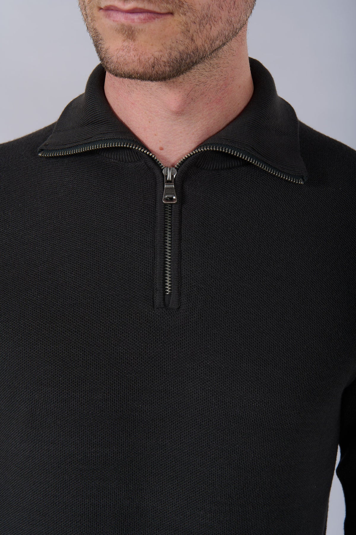 Pull col montant zippé zunlow Jerem vue 12