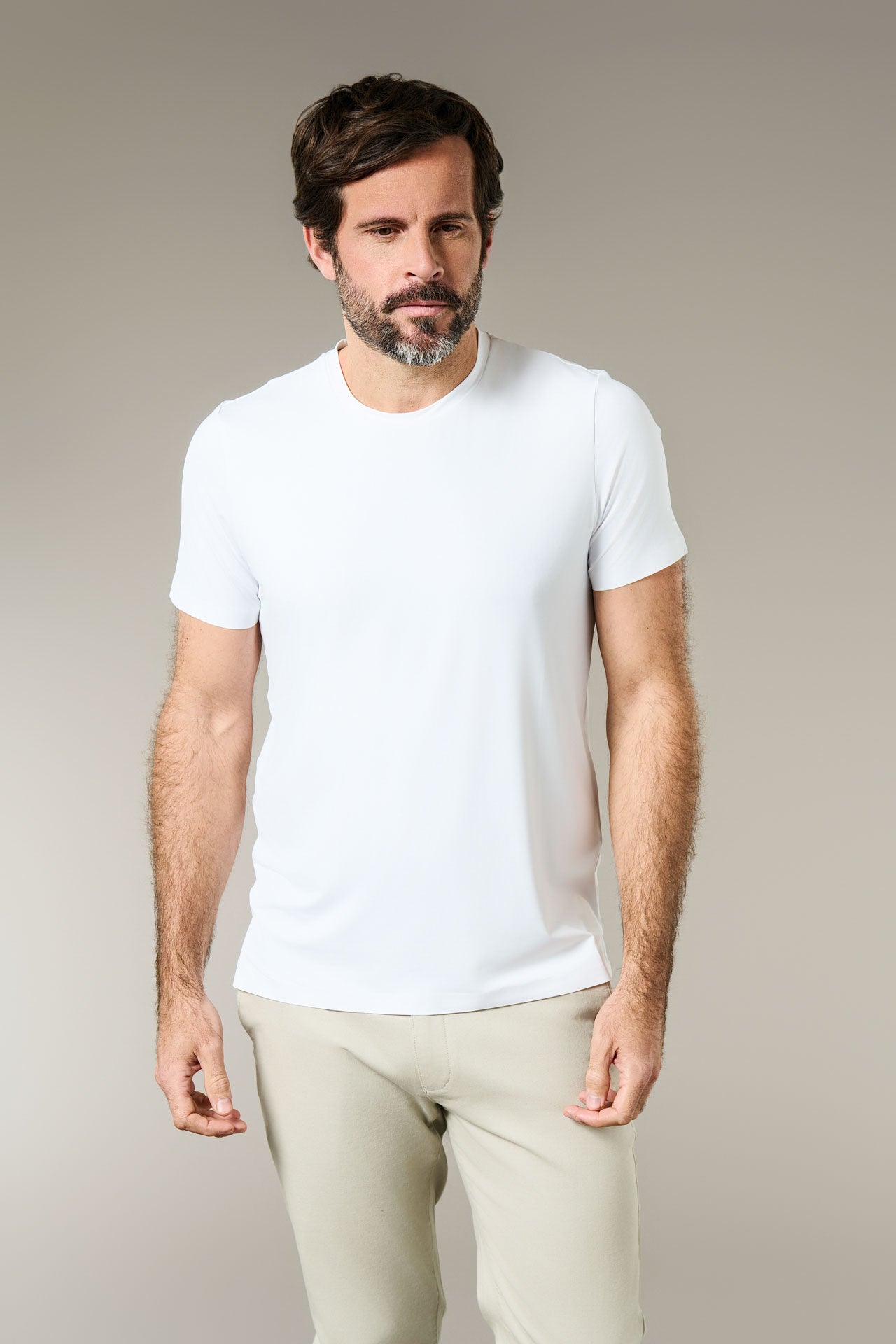 Matière technique avec finitions thermocollées manches courtes ligne activewear Thery — T-shirt Jerem, manches courtes, co...