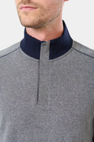 Tissu jacquard Bekot — Polo bekot col montant Jerem
