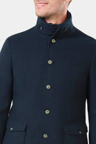 Veste de ville poches en drap de laine, Jerem