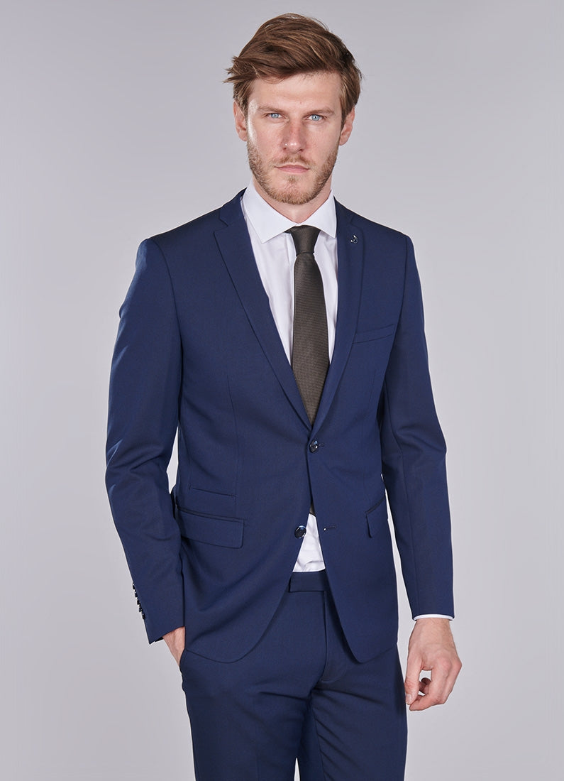 Veste de costume stretch Jerem, poche poitrine, coupe ajustée