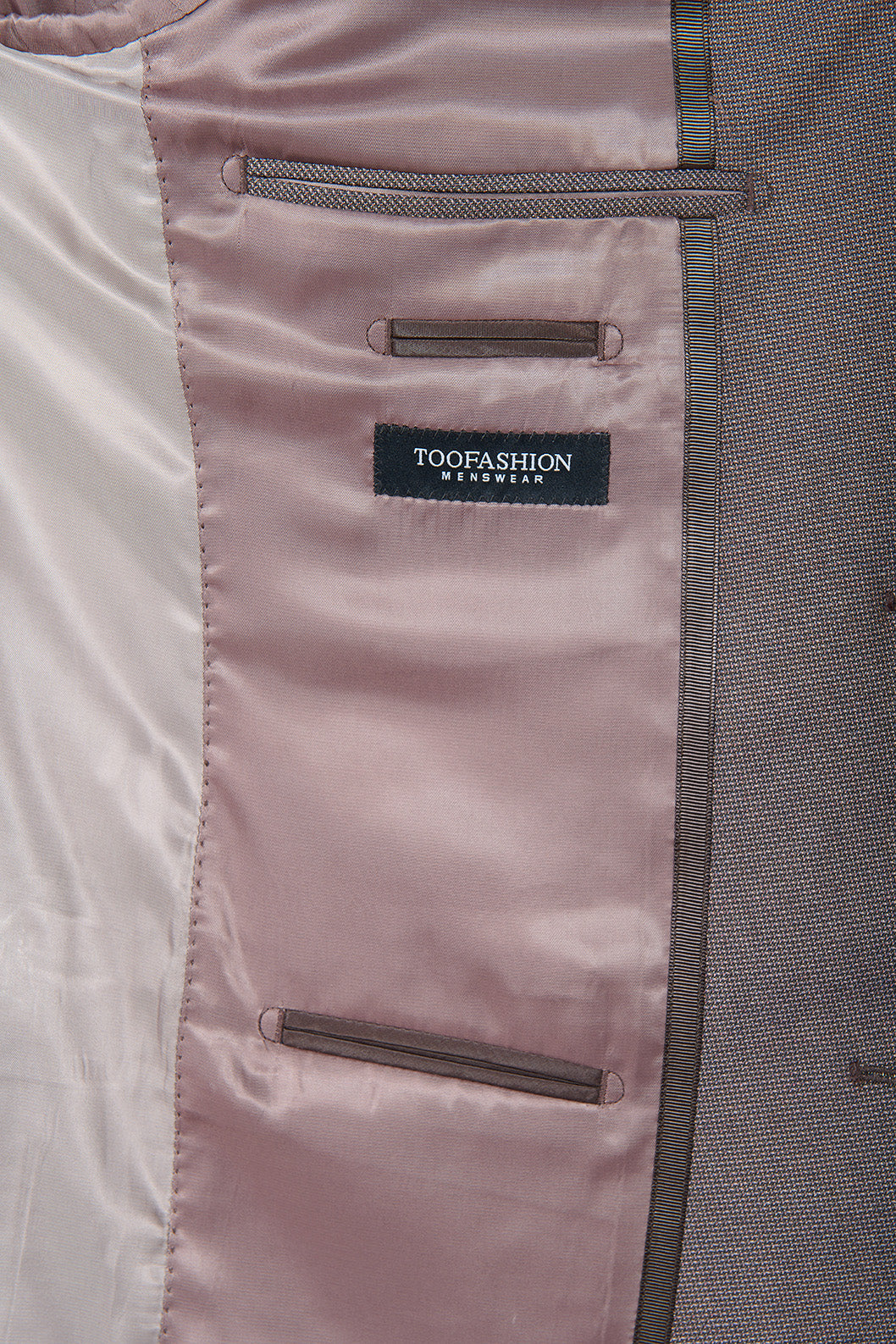 Veste de costume ajustée et stretch motif subtile Jerem, simple boutonnage, boutons de poignet vue 12