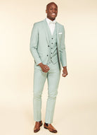 Veste de costume ajustée et bi-stretch Jerem, coupe ajustée, entièrement doublée
