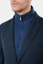 Veste plastron amovible en jersey brossé Jerem, boutons de poignet, double fente d'aisance