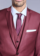 Veste de costume ajustée et bi-stretch en laine mélangée Jerem, entièrement doublée