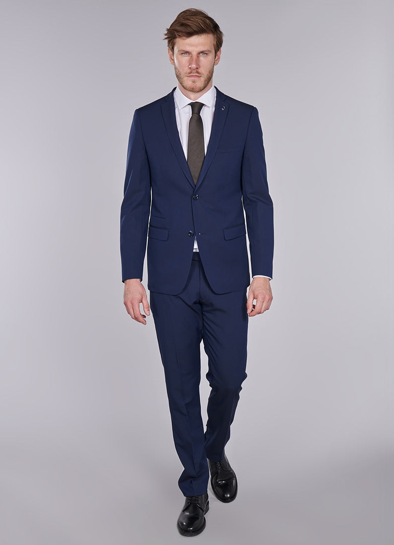 Veste de costume stretch Jerem, coupe ajustée, poche poitrine