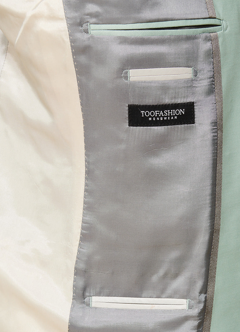 Veste de costume ajustée et bi-stretch Jerem, boutons de poignet, fente d'aisance au dos