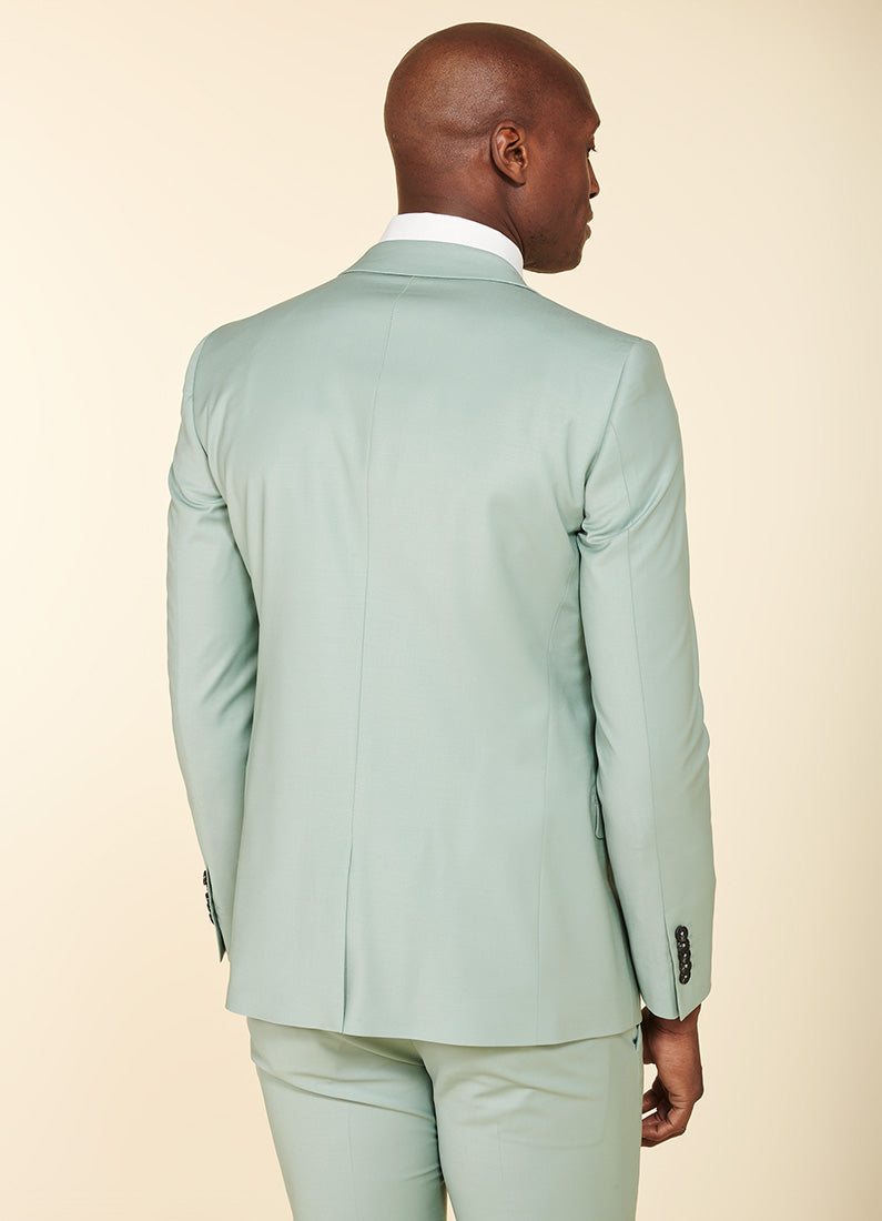Veste de costume ajustée et bi-stretch, laine mélangée Jerem, entièrement doublée