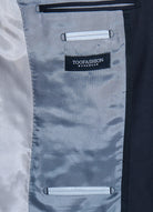 Veste de costume ajustée et bi-stretch en laine mélangée Jerem, simple boutonnage
