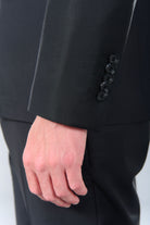 Veste de costume ajustée et bi-stretch en laine mélangée Jerem, coupe ajustée, entièrement doublée
