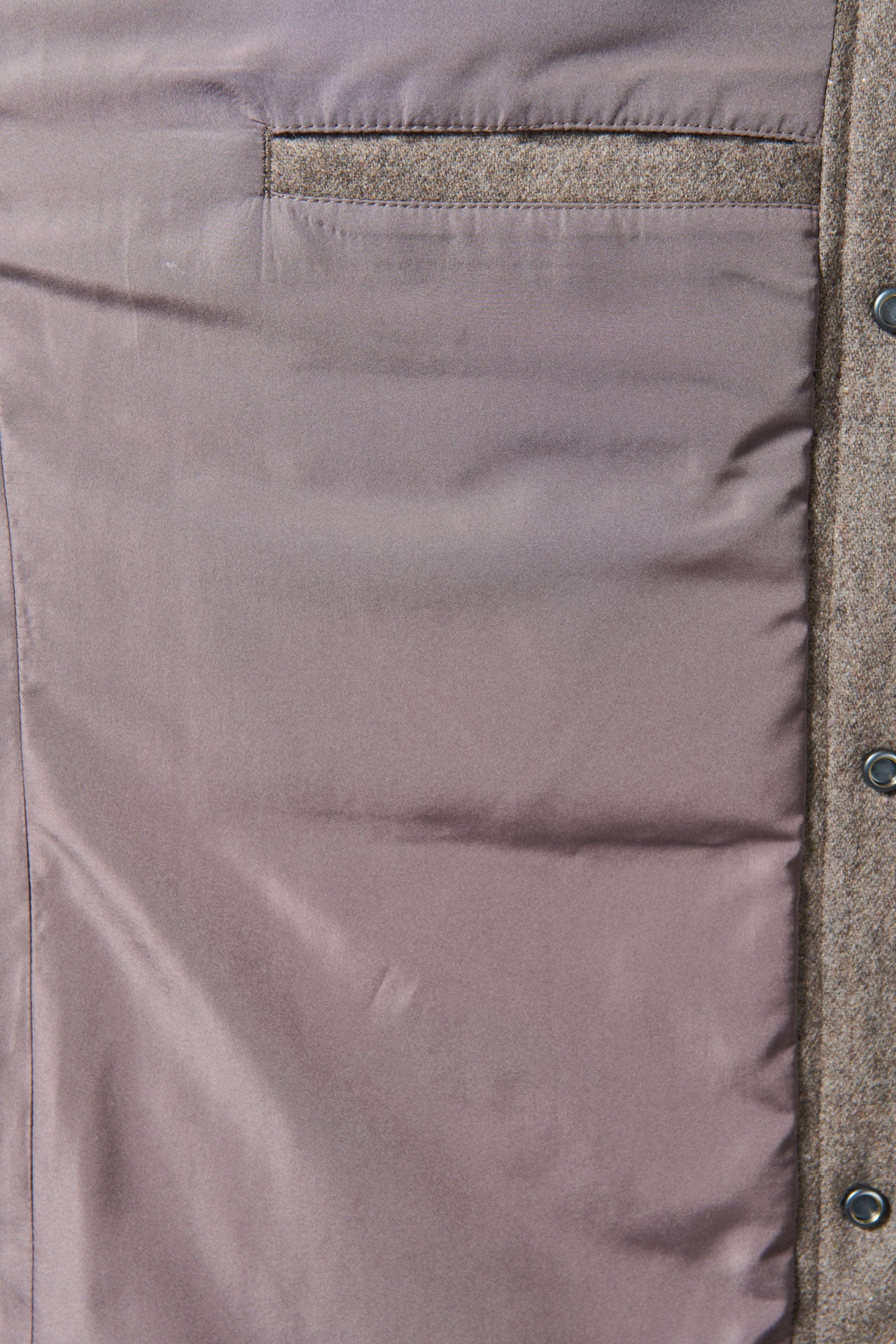 Veste matelassée Jerem, poches plaquées surpiquées, col chemise