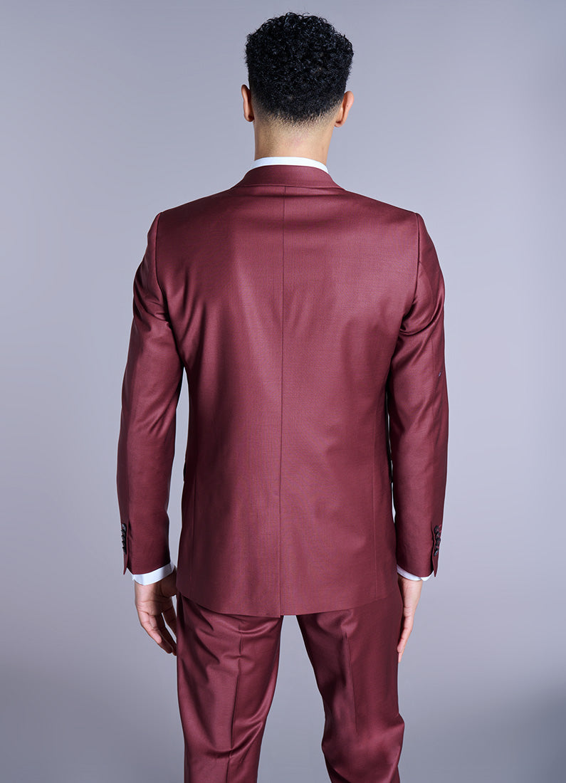 Veste de costume ajustée et bi-stretch, laine mélangée Jerem, coupe ajustée